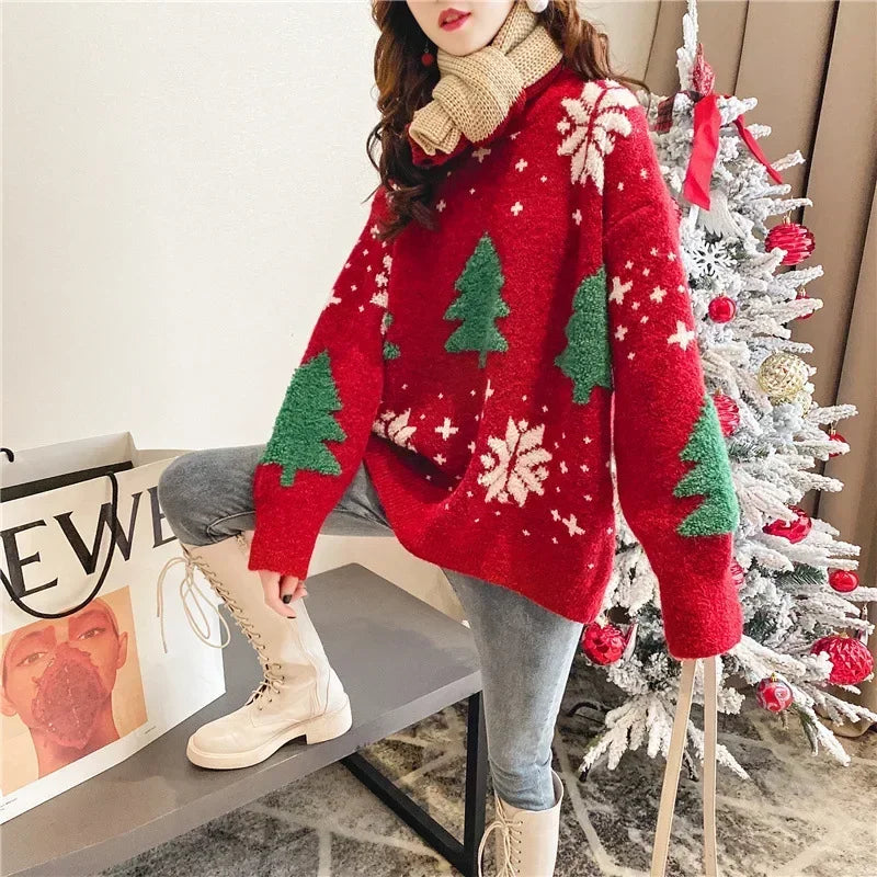 Pola | świąteczny sweter oversize