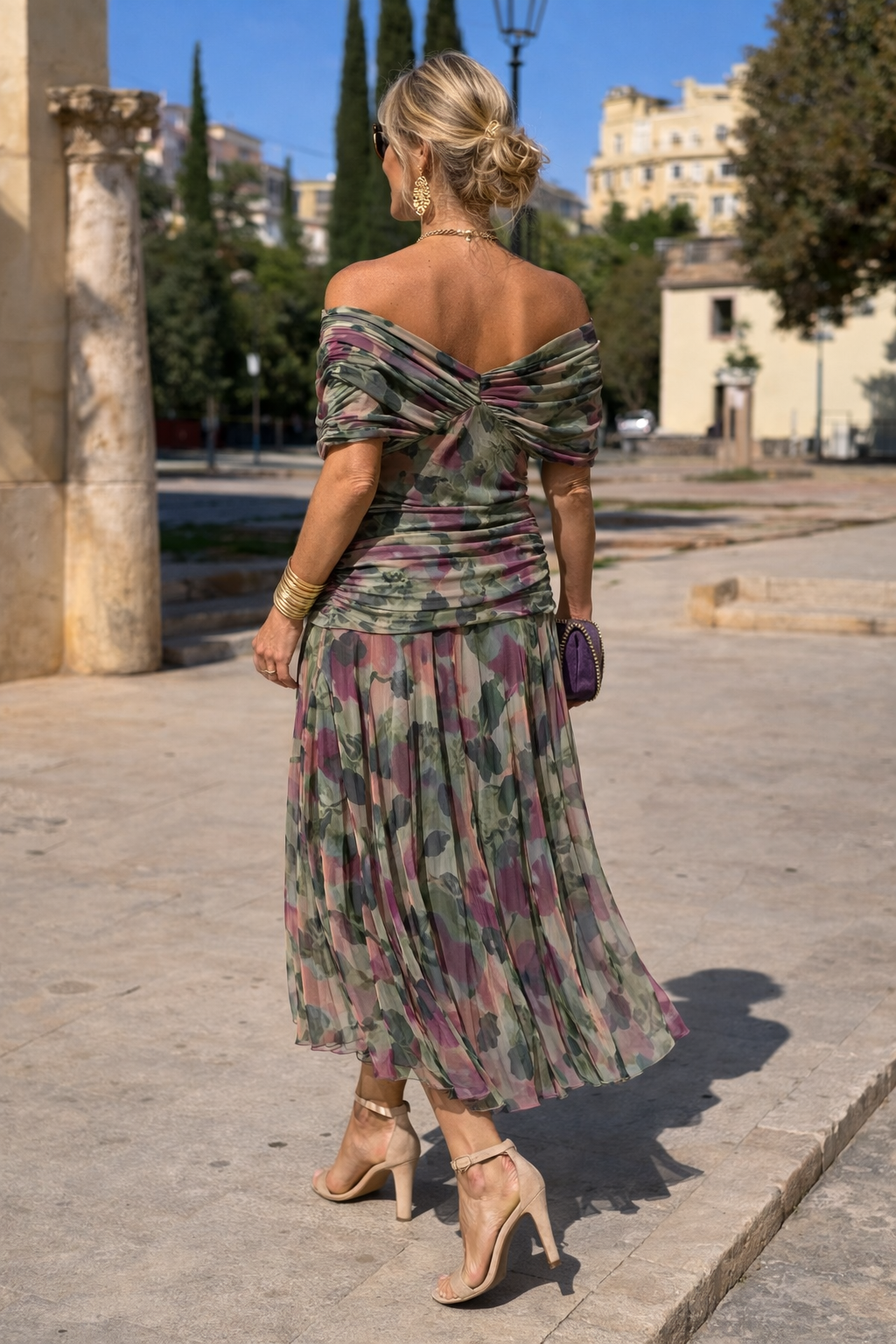 MARLENA | Sukienka maxi