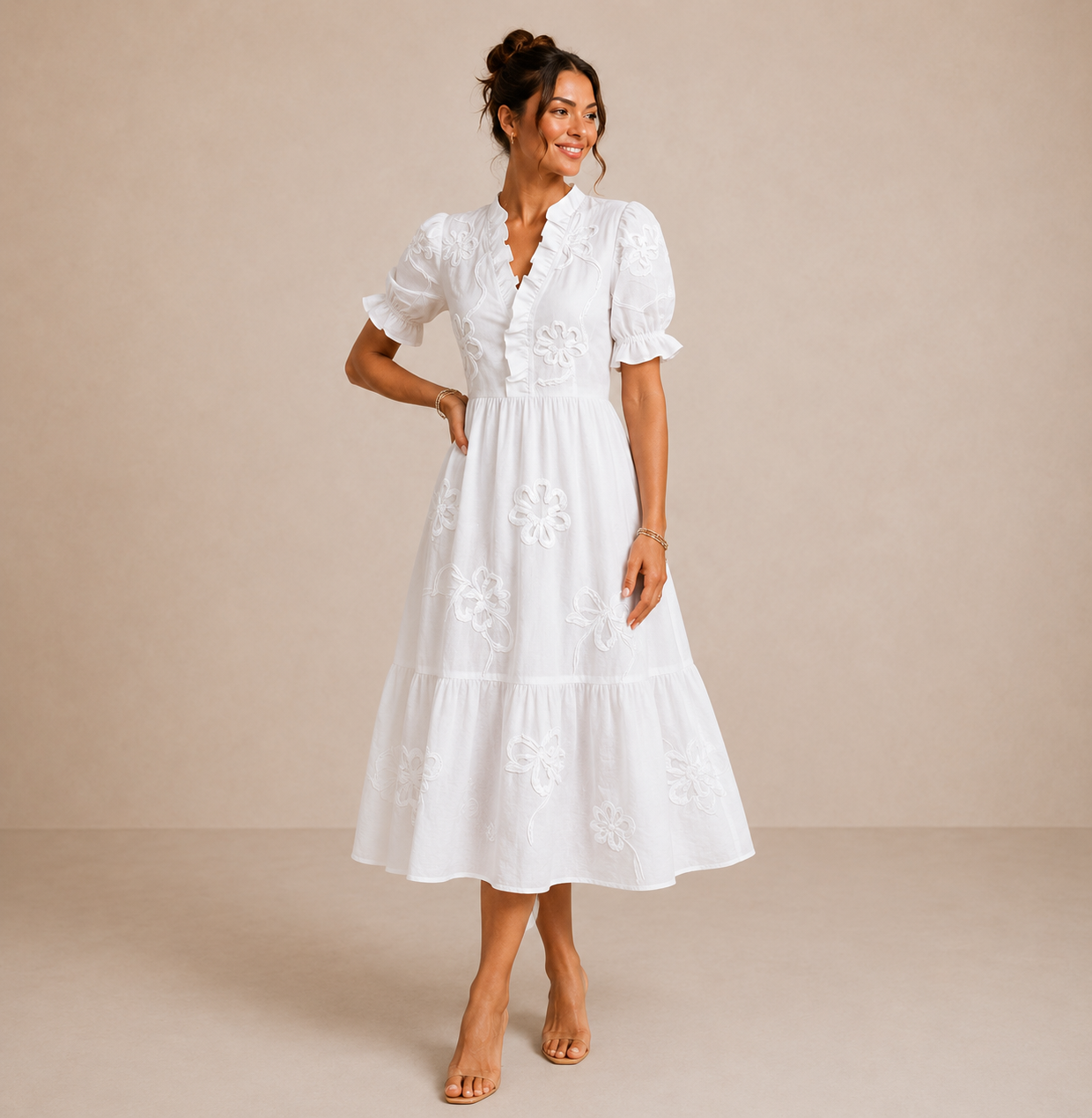 ELŻBIETA | Sukienka midi
