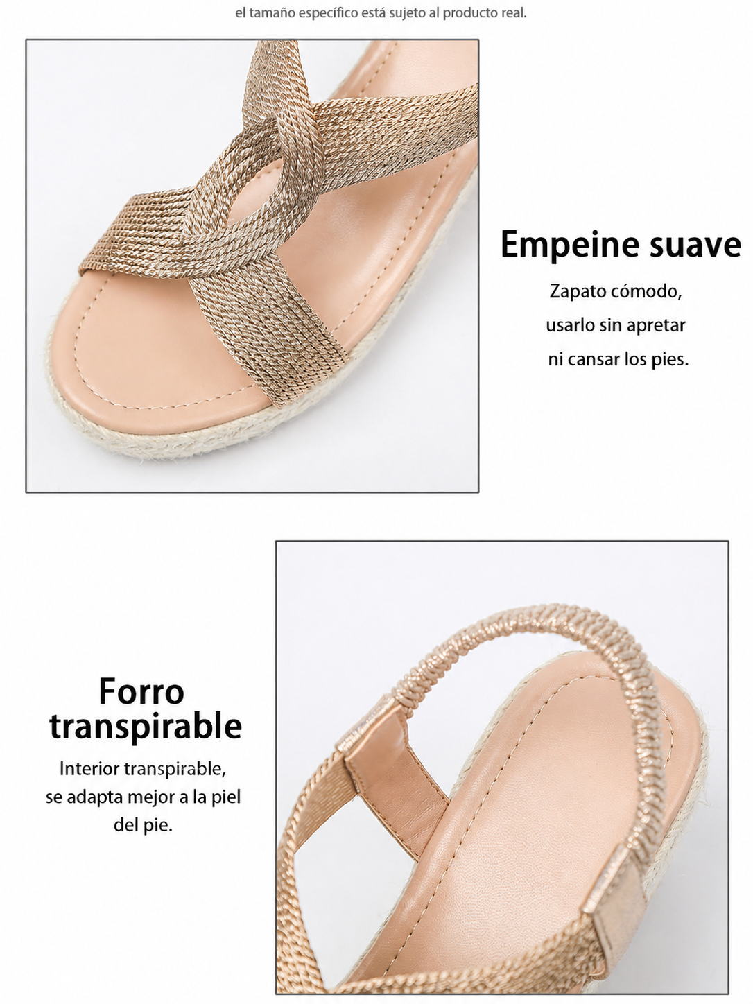 ROSE | Plecione koturny na lato